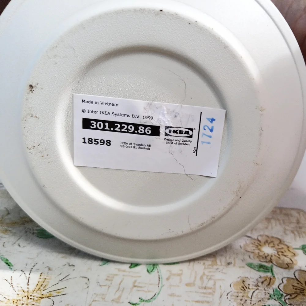 IKEA lantern white